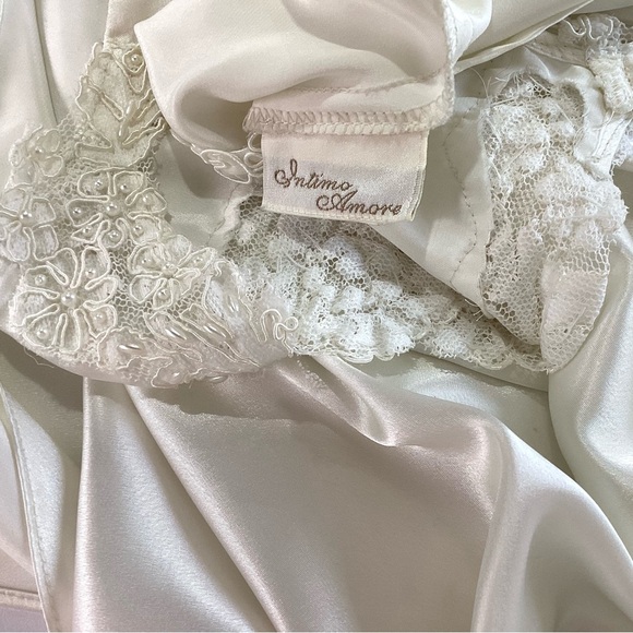 Intimo Amore- charmeuse satin slip-size-L - Picture 4 of 4